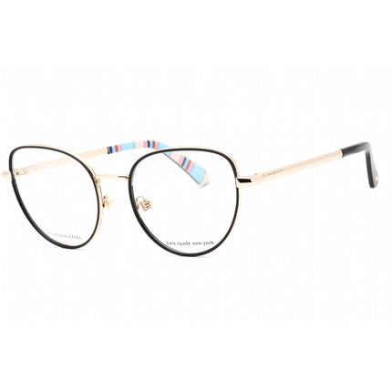 Kate Spade Women's Eyeglasses - Black Cat Eye Frame Clear Demo Lens | AYLA 0807 00 ,