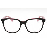 Moschino Love Women's Eyeglasses - Black Acetate Square Full Rim Frame | MOL590 807 ,