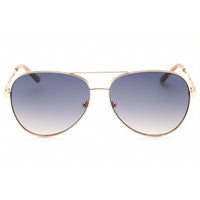Guess Factory Women's Sunglasses - Shiny Rose Gold Metal Frame | GF6181 28W ,