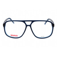Hugo Men's Eyeglasses - Blue Plastic Pilot Full Rim Frame | HG 1200 0PJP 00 ,