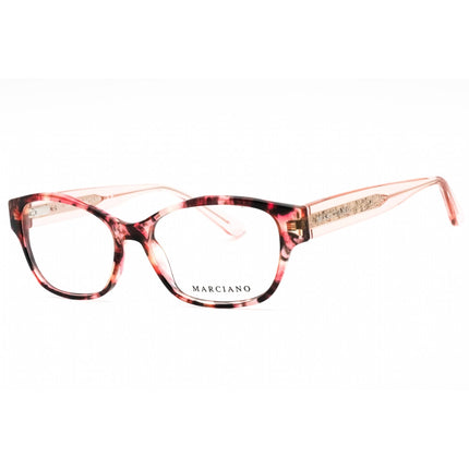 Guess By Marciano Women's Eyeglasses - Red Havana Acetate Cat Eye Frame | GM0340 054 ,