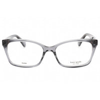 Kate Spade Women's Eyeglasses - Grey Plastic Rectangular Shape Frame | Jeri 0KB7 00 ,