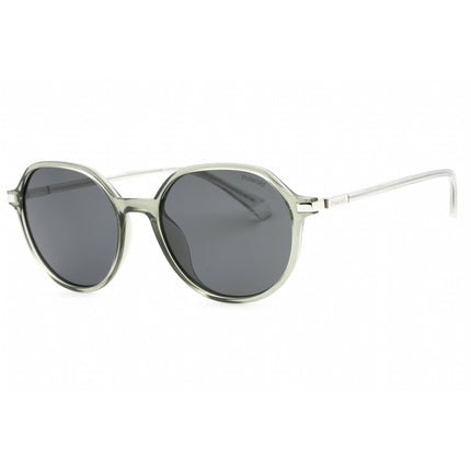 Polaroid Core Women's Sunglasses - Green Grey Geometric Frame | PLD 4149/G/S/X 08YW M9 ,