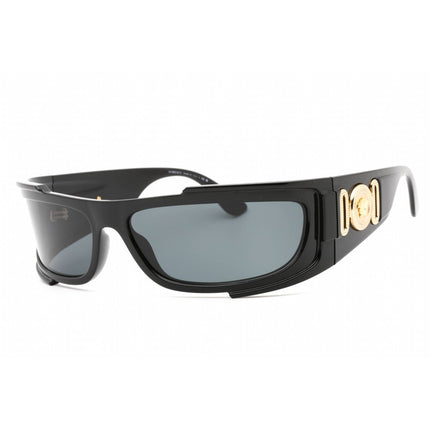 Versace Unisex Sunglasses - Black Rectangular Frame Clear Demo Lens | 0VE4446 536087 ,
