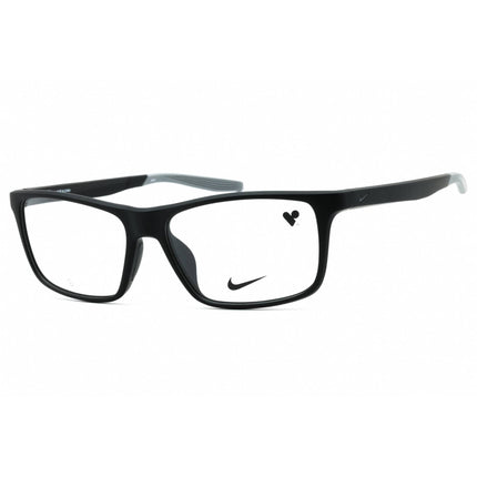 Nike Men's Eyeglasses - Matte Black Rectangular Shape Full Rim Frame | NIKE 7272 001 ,