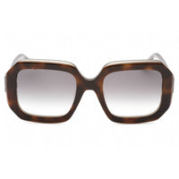 Missoni Women's Sunglasses - Havana Grey Plastic Full Rim Frame | MIS 0113/S 0AB8 9O ,