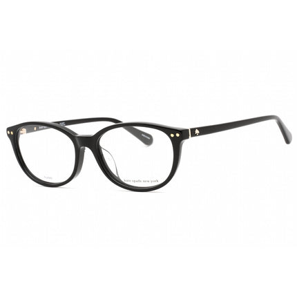 Kate Spade Women's Eyeglasses - Black Plastic Full Rim Frame | EVANGELINE/F 0807 00 ,