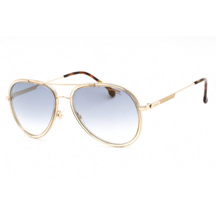 Carrera Unisex Sunglasses - Full Rim Champagne Metal Aviator Frame | 1044/S 0HAM 1V ,