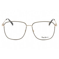 Pepe Jeans Men's Eyeglasses - Matte Light Gold Metal Butterfly Frame | PJ1416 407 ,
