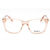 Pepe Jeans Women's Eyeglasses - Crystal Amber Plastic Square Full Rim | PJ3430 C5 ,