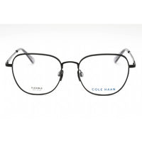 Cole Haan Men's Eyeglasses - Black Metal Square Full Rim Frame Clear Lens | CH4503 001 ,