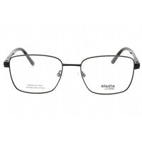Elasta Men's Eyeglasses - Matte Black Rectangular Full Rim Frame | E 3125 0003 00 ,