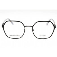 Guess Women's Eyeglasses - Matte Black Metal Geometric Full Rim Frame | GU2912 002 ,