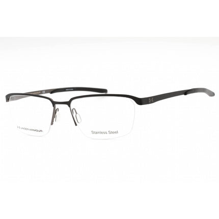 Under Armour Men's Eyeglasses - Matte Black Metal Half Rim Frame | UA 5051/G 0003 00 ,