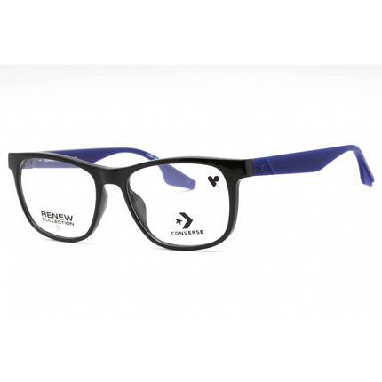 Converse Men's Eyeglasses - Black/Converse Blue Rectangular Full Rim | CV5077 002 ,