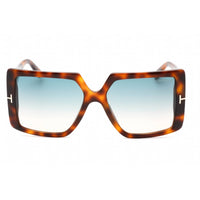 Tom Ford Women's Sunglasses - Blonde Havana Plastic Oversized Shape Frame | FT0790 53P ,