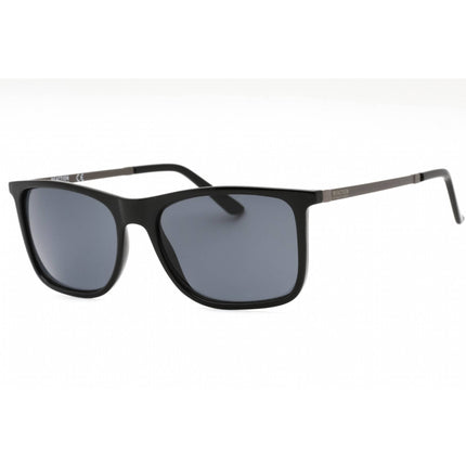 Kenneth Cole Reaction Men's Sunglasses - Shiny Black Full Rim Rectangular | KC2866 01A ,