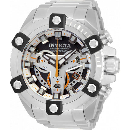 Invicta Men's Watch - Coalition Forces Chronograph Silver Tone and Grey Dial | 19579 ,