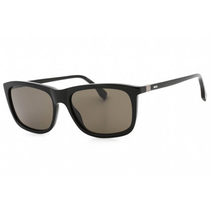 Hugo Boss Men's Sunglasses - Black Plastic Rectangular Frame | BOSS 1489/S 0807 IR ,