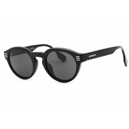 Burberry Men's Sunglasses - Black Plastic Round Shape Full Rim Frame | 0BE4404F 300187 ,