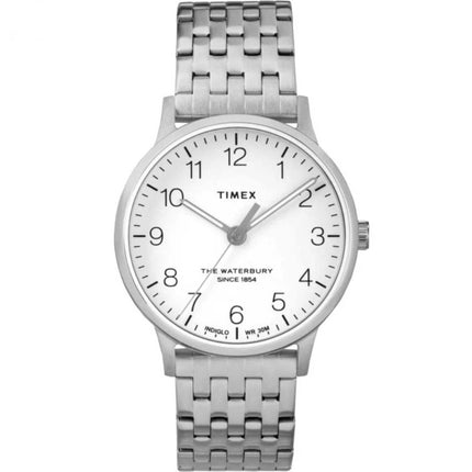 Timex Women's Watch - Waterbury Quartz White Dial Stainless Steel Bracelet | Tw2R72600 ,