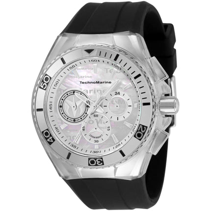 Technomarine Men's Watch - Cruise California Silver and White Mop Dial | TM-120021 ,