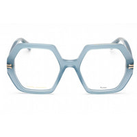 Marc Jacobs Women's Eyeglasses - Blue Plastic Geometric Full Rim | MJ 1077 0PJP 00 ,