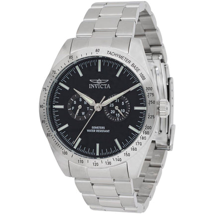 Invicta Men's Watch - Specialty Quartz Black Dial Stainless Steel Bracelet | 45974 ,