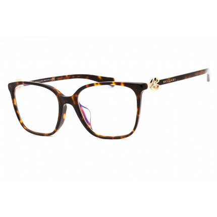 Bvlgari Women's Eyeglasses - Havana Plastic Full Rim Cat Eye Frame | 0BV4197BF 5519 ,