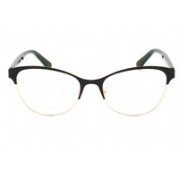 Gucci Women's Eyeglasses - Black/Green Cat Eye Full Rim Metal Frame | GG0718O 004 ,