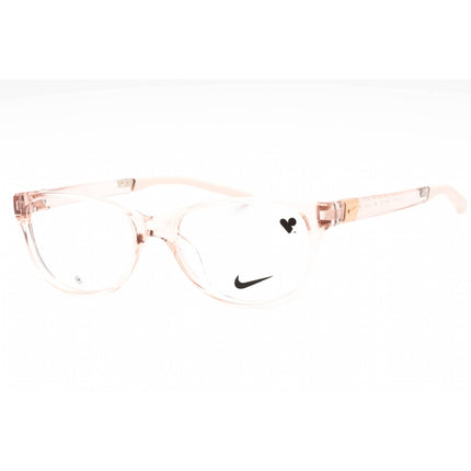 Nike Women's Eyeglasses - Blush Plastic Oval Full Rim Frame | NIKE 7155 682 ,