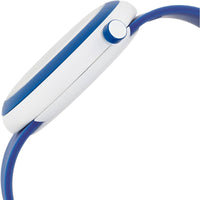 Swatch Unisex Watch - Popiness Quartz White Dial Blue Silicone Rubber Strap | PNW103 ,