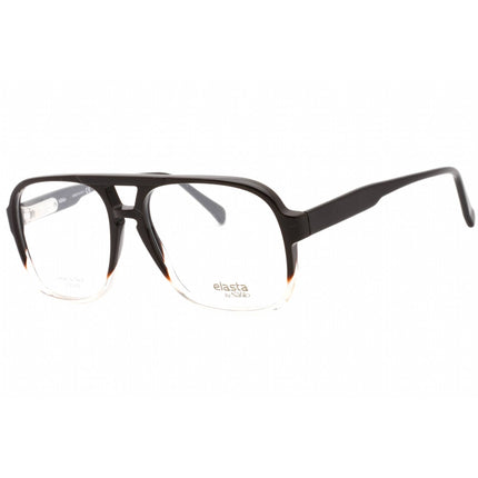 Elasta Men's Eyeglasses - Brown Crystal Frame Clear Lens | 1545/N 0YL3 00 ,