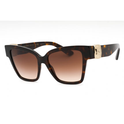 Dolce & Gabbana Women's Sunglasses - Dark Tortoise Plastic Cat Eye | 0DG4470 502/13 ,