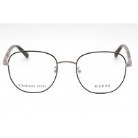 Guess Men's Eyeglasses - Shiny Dark Nickeltin Metal Full Rim Frame | GU50067-D 006 ,