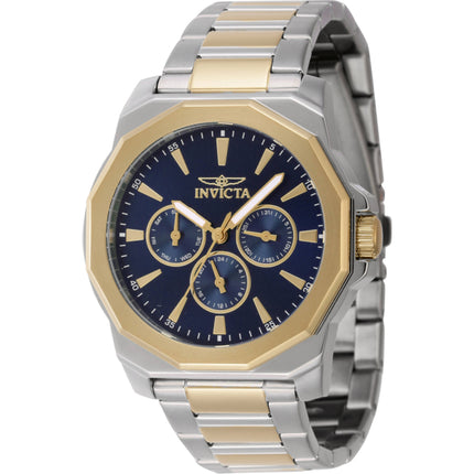 Invicta Men's Watch - Speedway Blue Dial Two Tone Stainless Steel Bracelet | 46848 ,