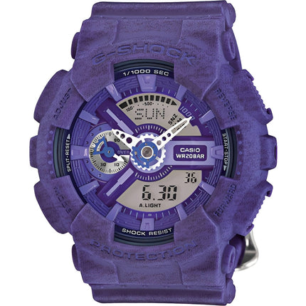 Casio Women's Watch - G-Shock Purple Resin Strap Analog-Digital Dial | GMAS110HT-6A ,