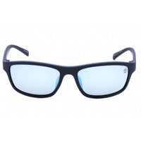 Timberland Men's Sunglasses - Matte Blue Rectangular Shape Full Rim Frame | TB9237 91D ,