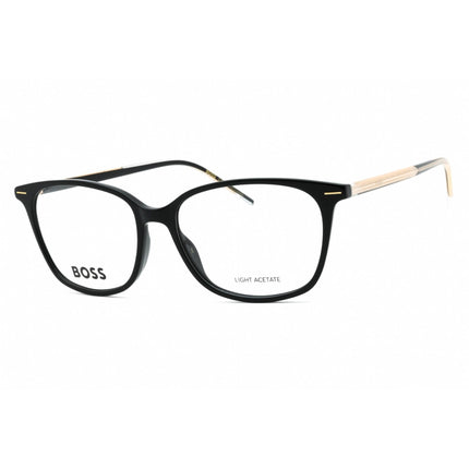 Hugo Boss Women's Eyeglasses - Black Plastic Cat Eye Shape Frame | BOSS 1526 0807 00 ,