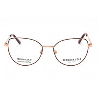 Kenneth Cole New York Women's Eyeglasses - Shiny Bordeaux Cat Eye Frame | KC0347 069 ,