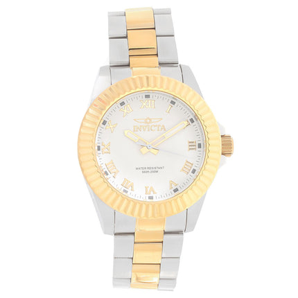 Invicta 16740 Men's Pro Diver Legacy White Dial Two Tone Steel Dive Watch ,