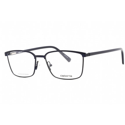 Liz Claiborne Men's Eyeglasses - Navy Metal Rectangular Full Rim Frame | CB 261 E8W ,