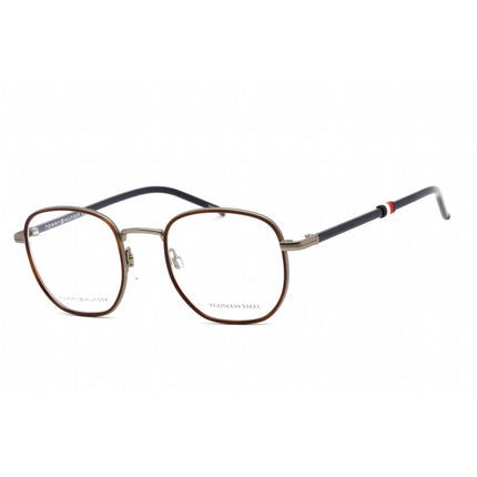 Tommy Hilfiger Men's Eyeglasses - Matte Ruthenium Oval Full Rim | TH 1686 0R81 00 ,