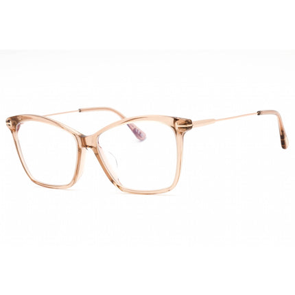 Tom Ford Women's Eyeglasses - Shiny Light Brown Plastic Cat Eye Frame | FT5687-F-B 045 ,