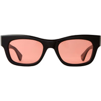 Garrett Leight Women's Sunglasses - Black Acetate Cat Eye Full Rim Frame | WOZ BK/SWTR ,