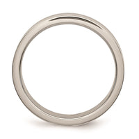 Titanium 4mm Brushed & Polished Band | TB306 ,