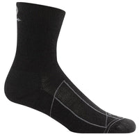 Farm to Feet Men's Socks - Greensboro 3/4 Crew, Black/Black | 8561-001-BKBK ,