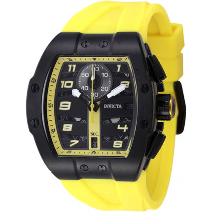 Invicta Men's Watch - Invicta Racing Chronograph Black Dial Yellow Strap | 47371 ,