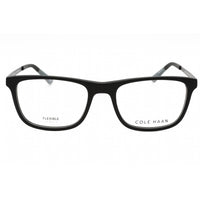 Cole Haan Men's Eyeglasses - Black Plastic Full Rim Rectangular Frame | CH4056 001 ,