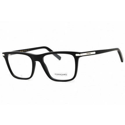 Salvatore Ferragamo Men's Eyeglasses - Black Acetate Square Full Rim | SF2959N 001 ,